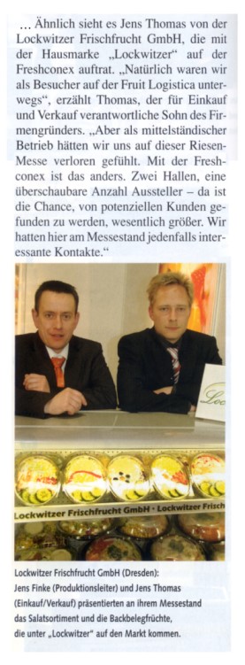 Fruchthandel Artikel 10 / 2008